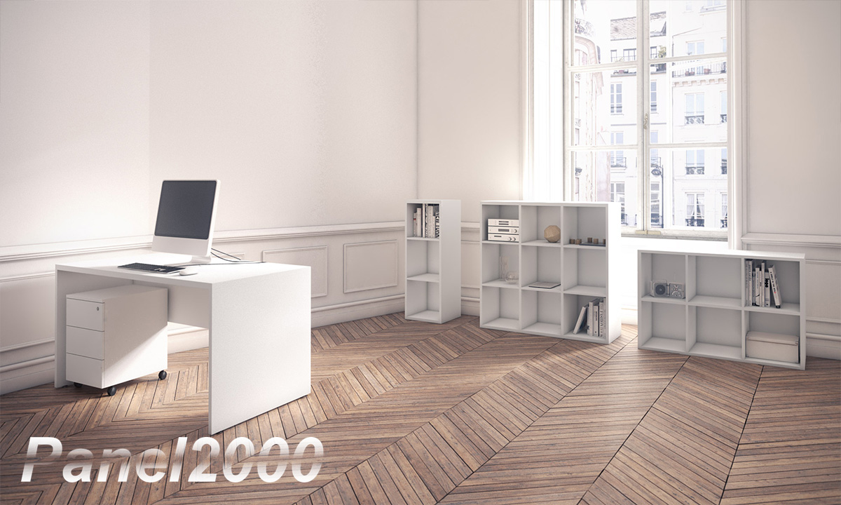 Muebles de oficina Low Cost de Panel2000 en Madrid.